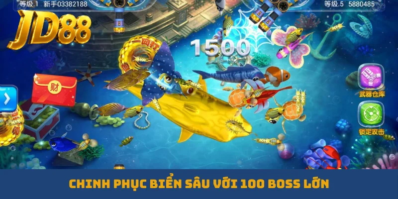 Chinh phục biển sâu với 100 boss lớn