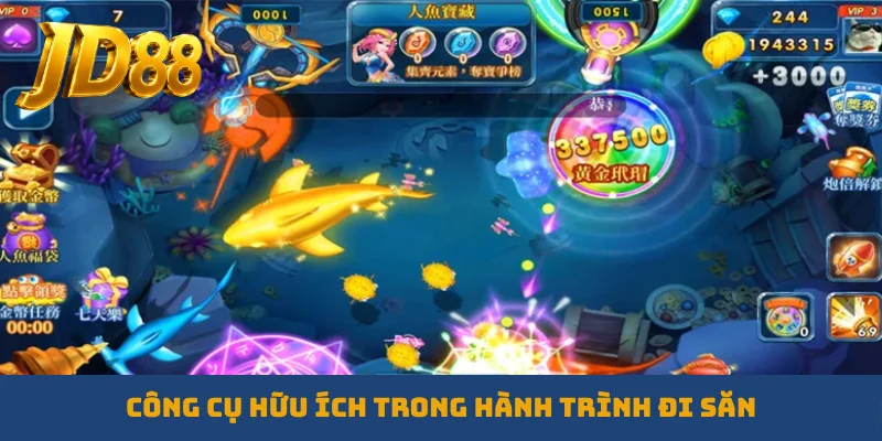 Công cụ hữu ích trong hành trình đi săn